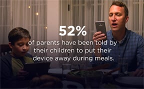 How Parents Can Have A Device-Free Meal with the Tap of A Button