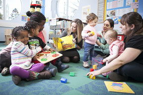 Initiative Transforms Libraries into  Early Learning Centers for Families
