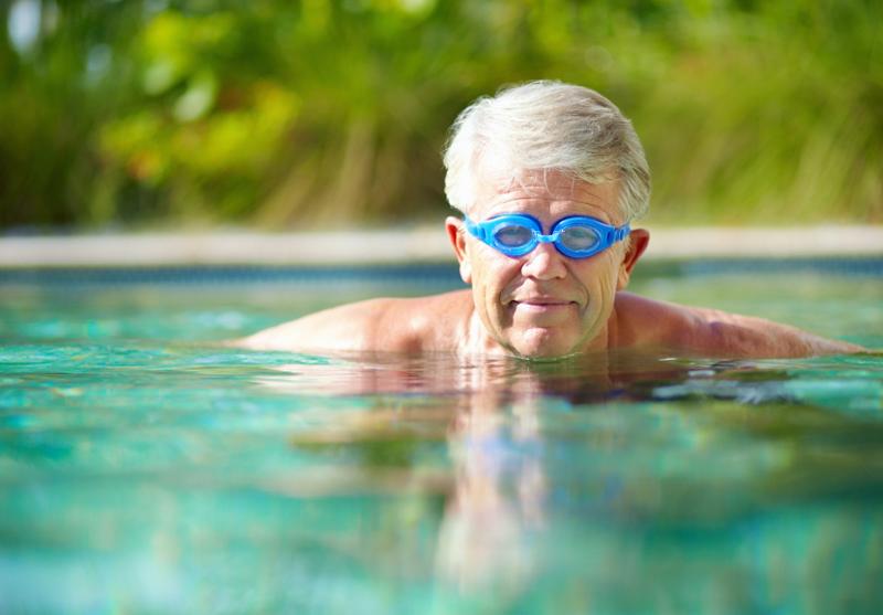 A Dip in the Pool Is a Blood Pressure- And Cholesterol-Lowering Bonanza