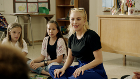 Lady Gaga Stars in New PSA to Support Education and Inspire Positive Classrooms Lady Gaga Stars in New PSA to Support Education and Inspire Positive Classrooms
